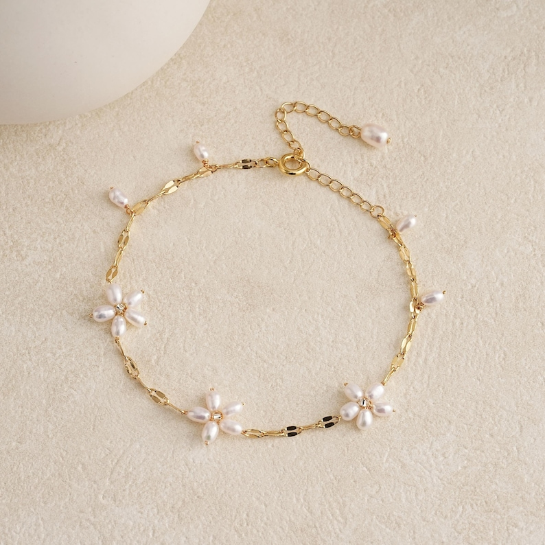 Saridews Natural Freshwater Pearl Bracelet