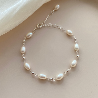 Saridews Elegant Freshwater Pearl Bracelet